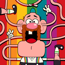 Uncle Grandpa Psychedelic Puzzle